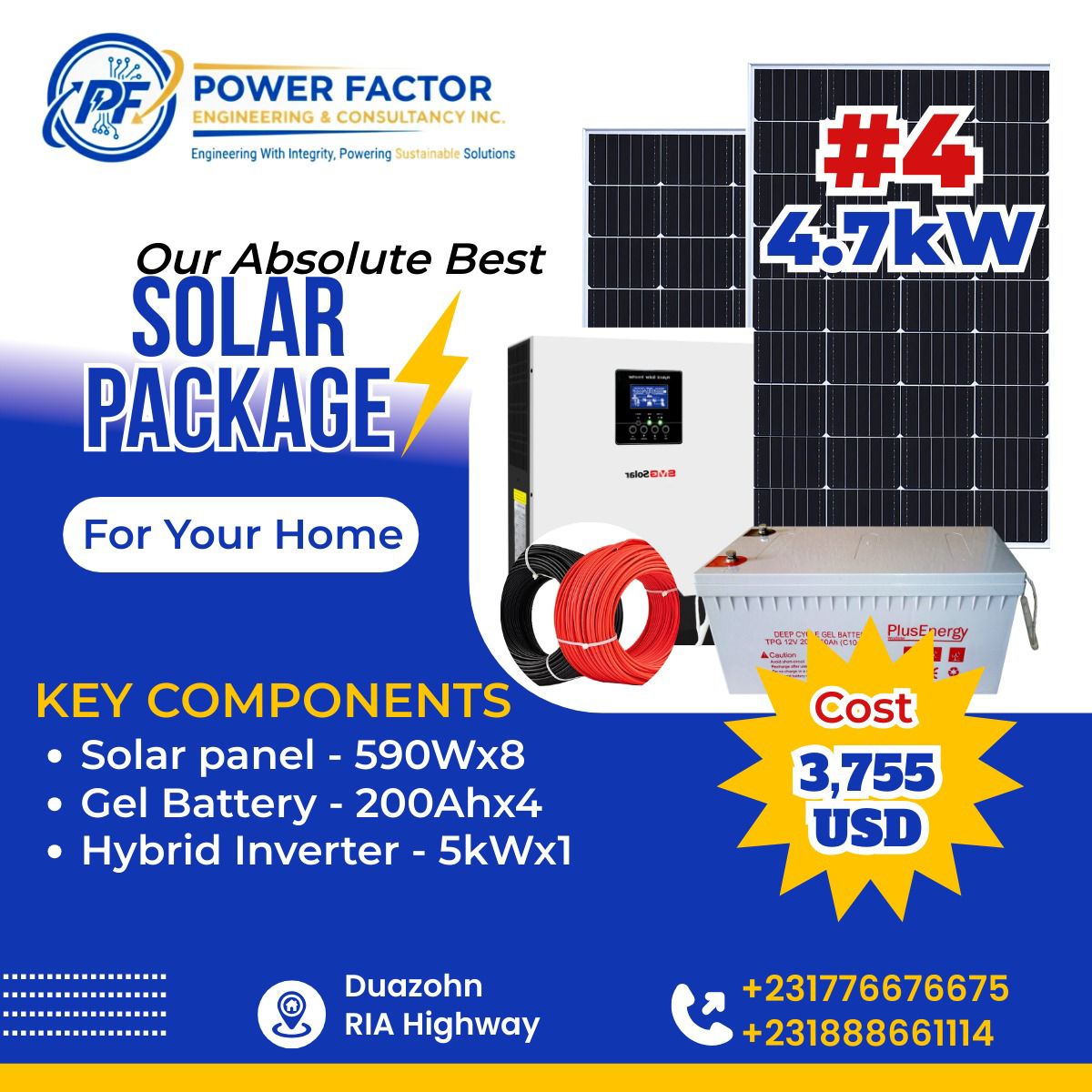 Electrical and energy solutions