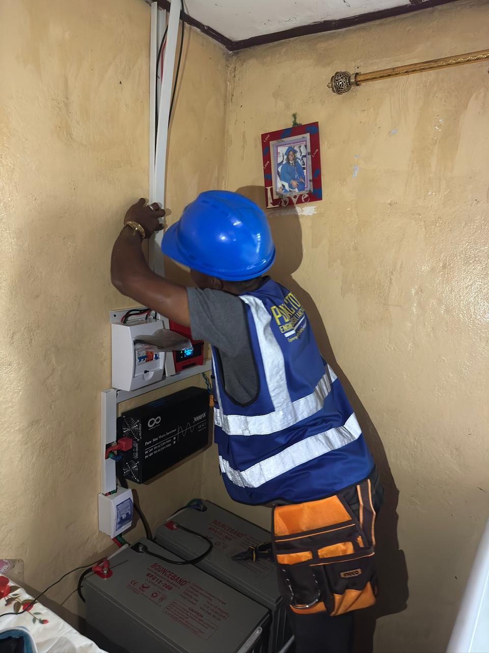 Commercial installation